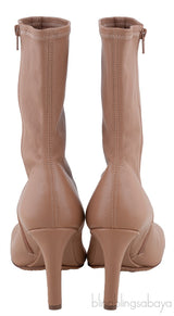 Nude Ankle Heels