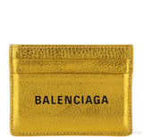 Metallic Gold Card Holder