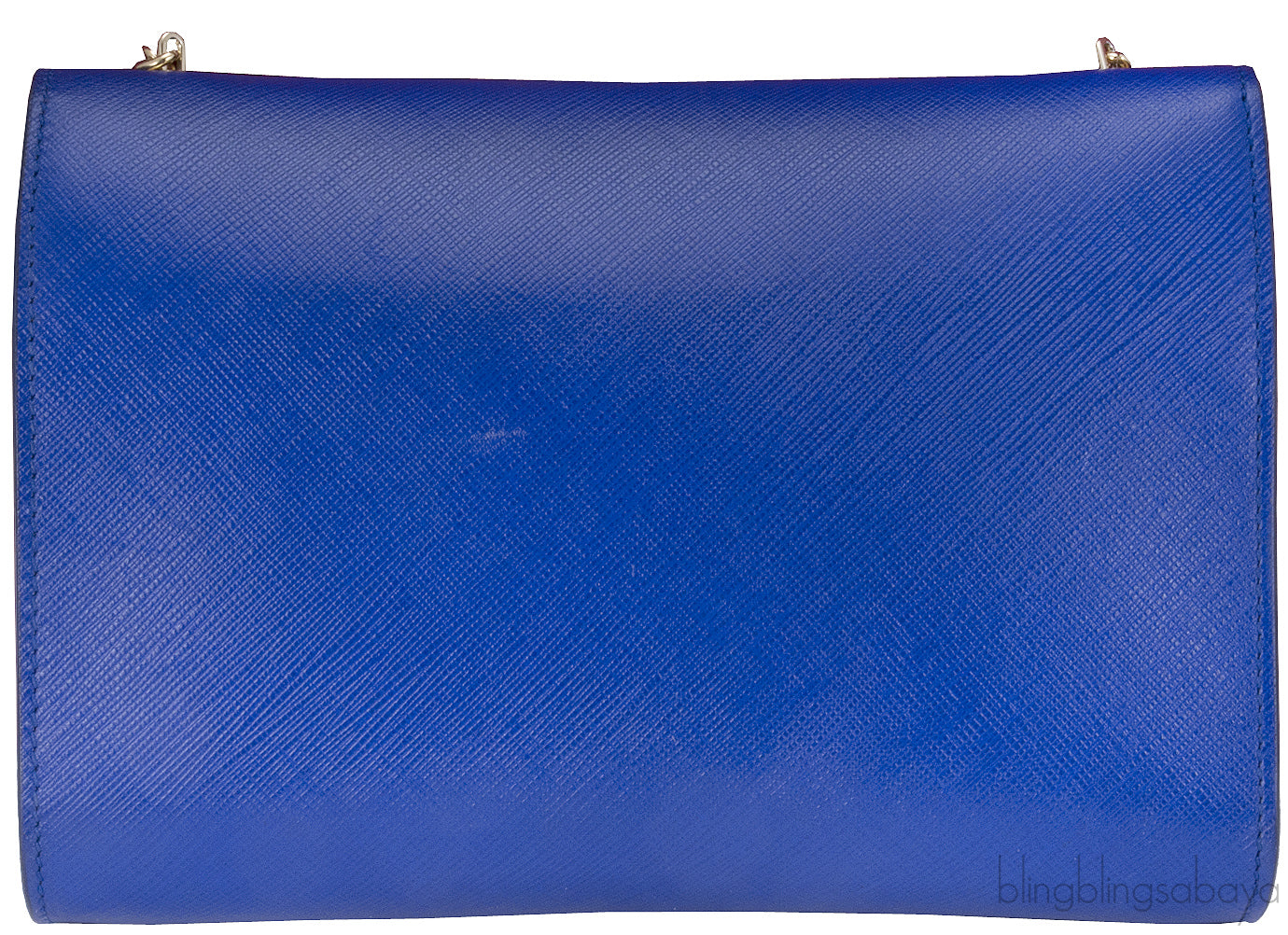 Blue Ginny Mini Leather Shoulder Bag