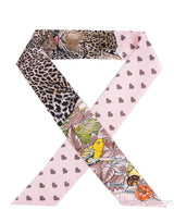 Jungle Love Love Light Pink Twilly