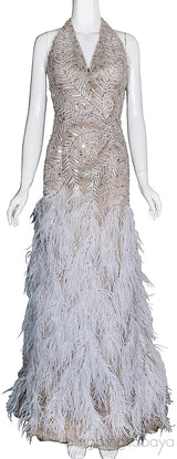 Halter Top Evening Dress
