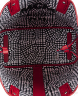 Visetos Large Liz Reversible Shopper Tote Ruby Red