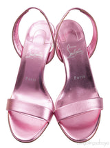 O Marylin Pink Metallic Slingback Sandal