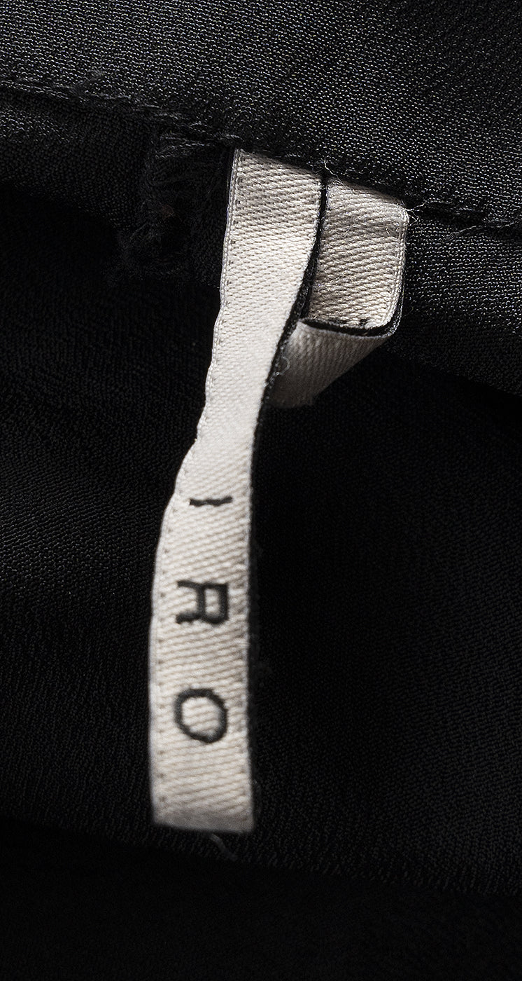Iro Black Chain Embellished Trouser