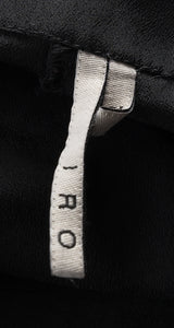 Iro Black Chain Embellished Trouser