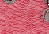 Pink Mini Lizard Lady Dior Shoulder bag
