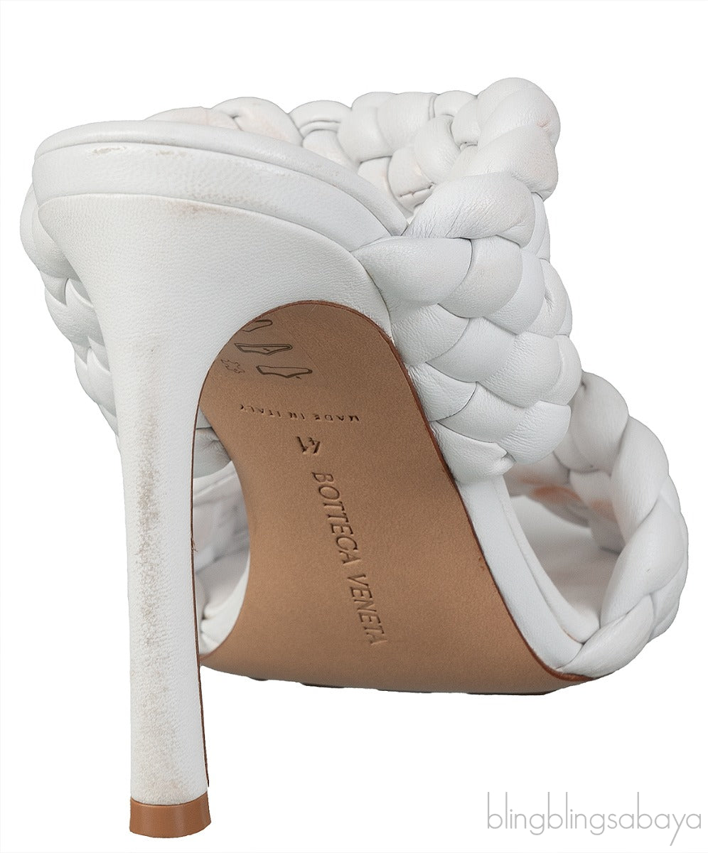 Curve Optic White Sandals