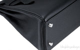 Kelly 32 Black Togo Retourne