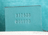 Gucci Bright Bit Green Patent Clutch