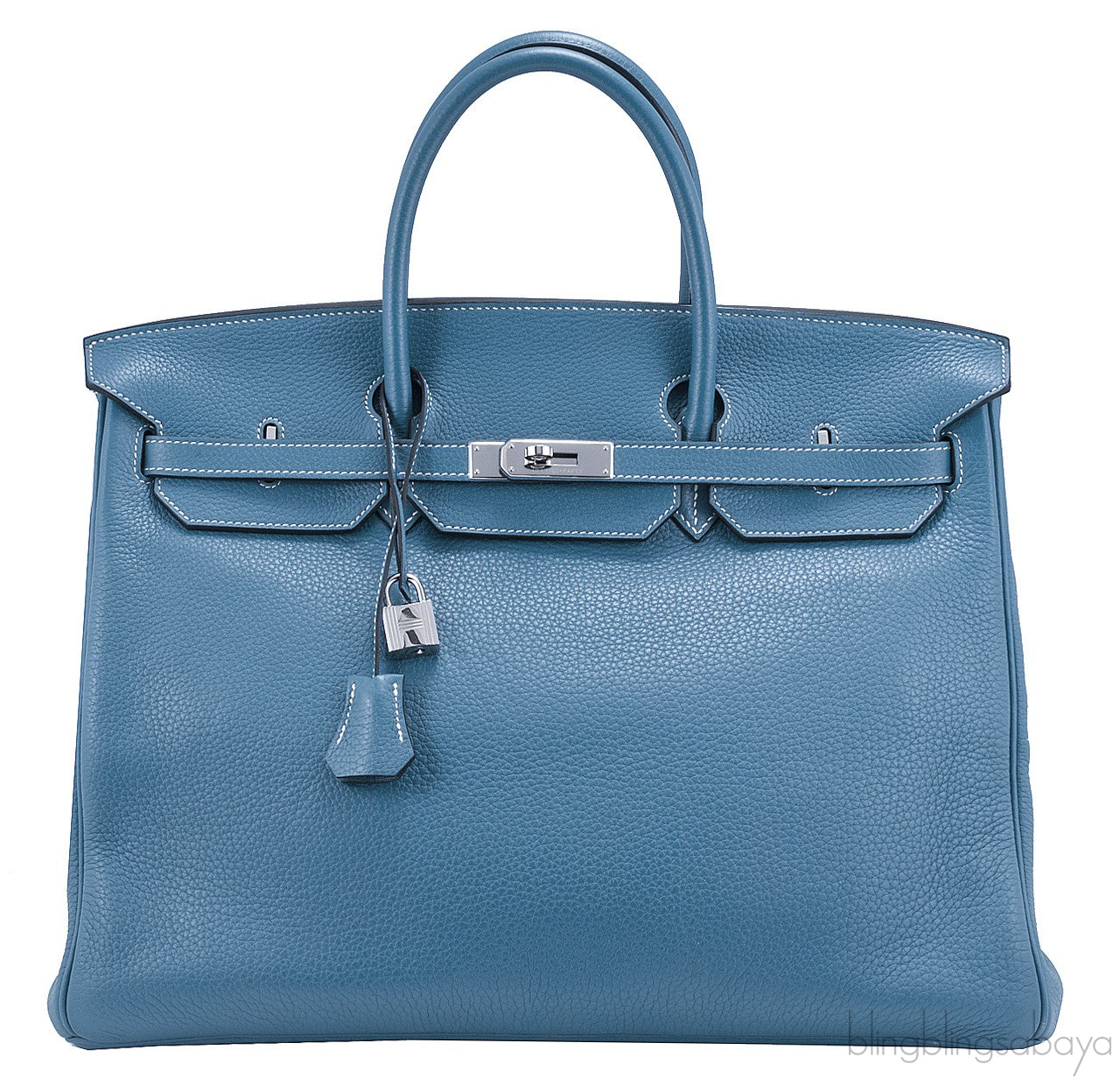 Birkin 40 Blue Jean Togo