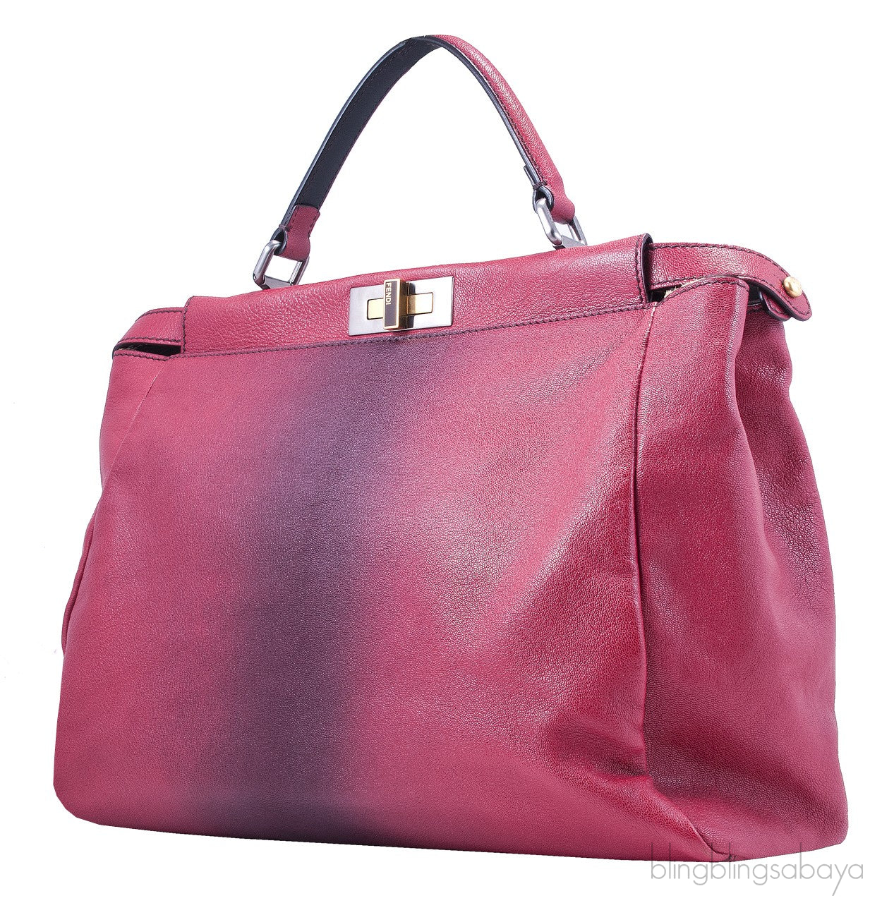 Red Peek-a-boo Satchel