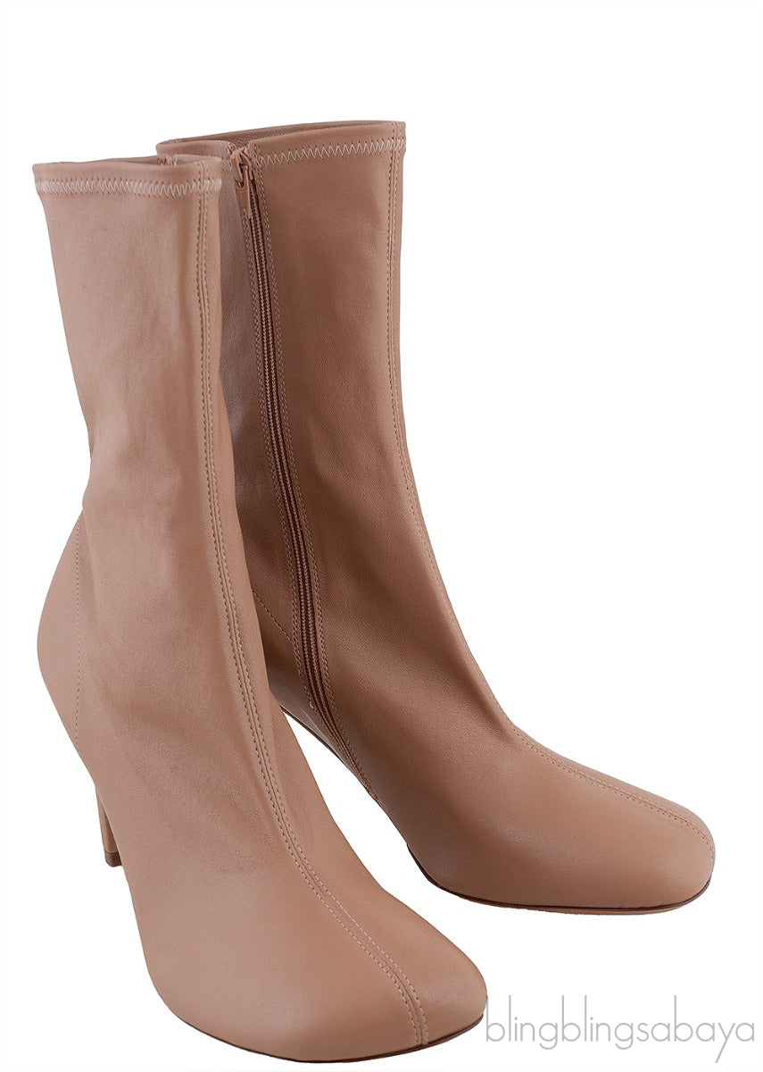 Nude Ankle Heels