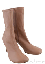 Nude Ankle Heels