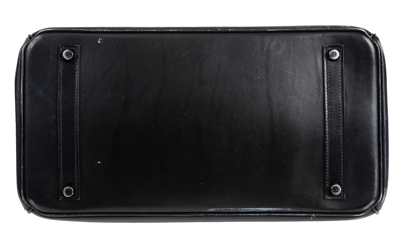 Birkin 35 So Black Box Limited Edition Ruthenium Hardware