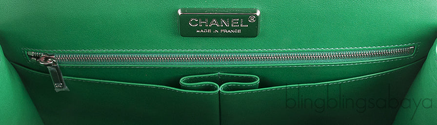 Classic Jumbo Emerald Green Crocodile