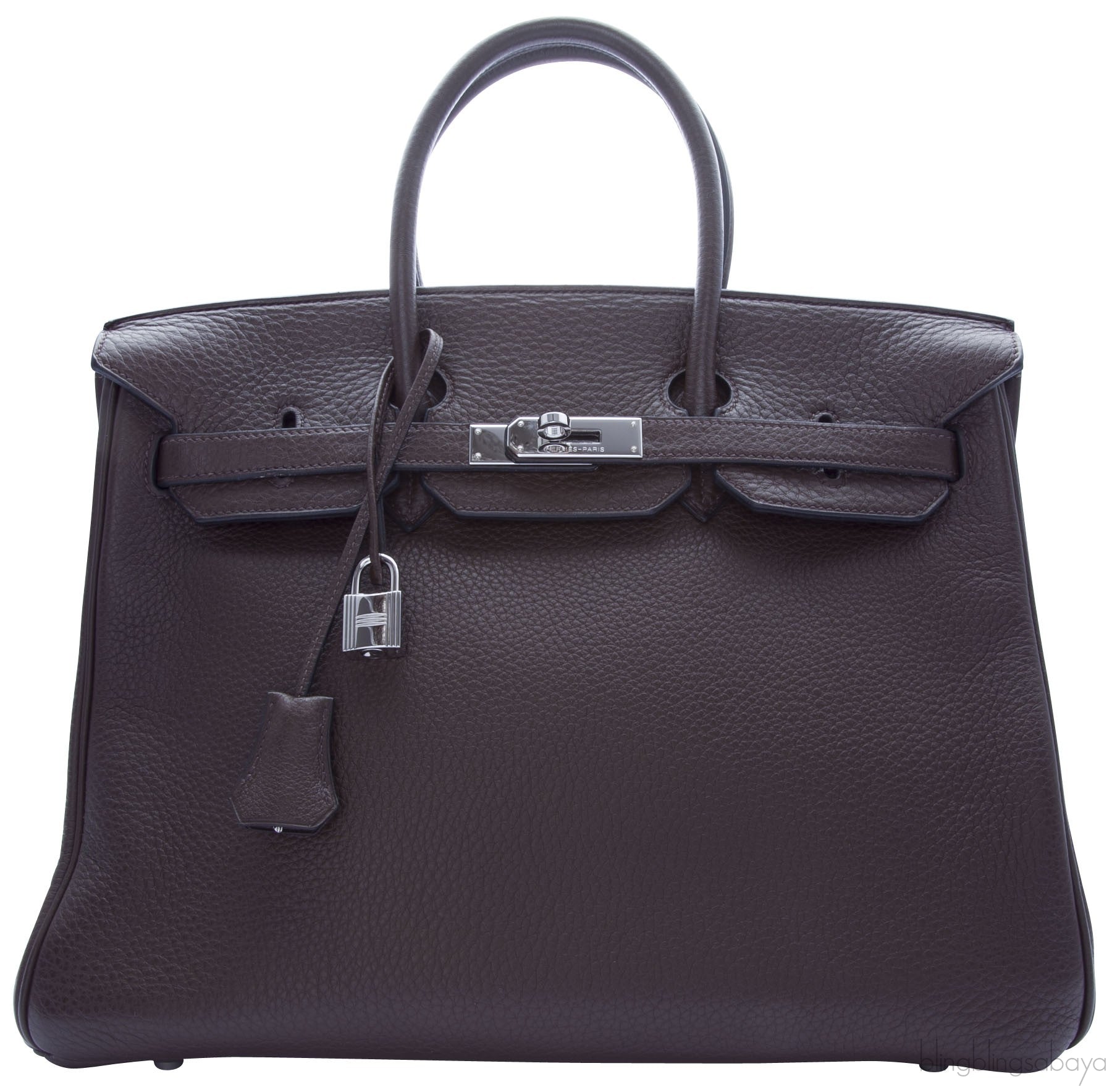 Birkin 35 Chocolate Taurillon Clem