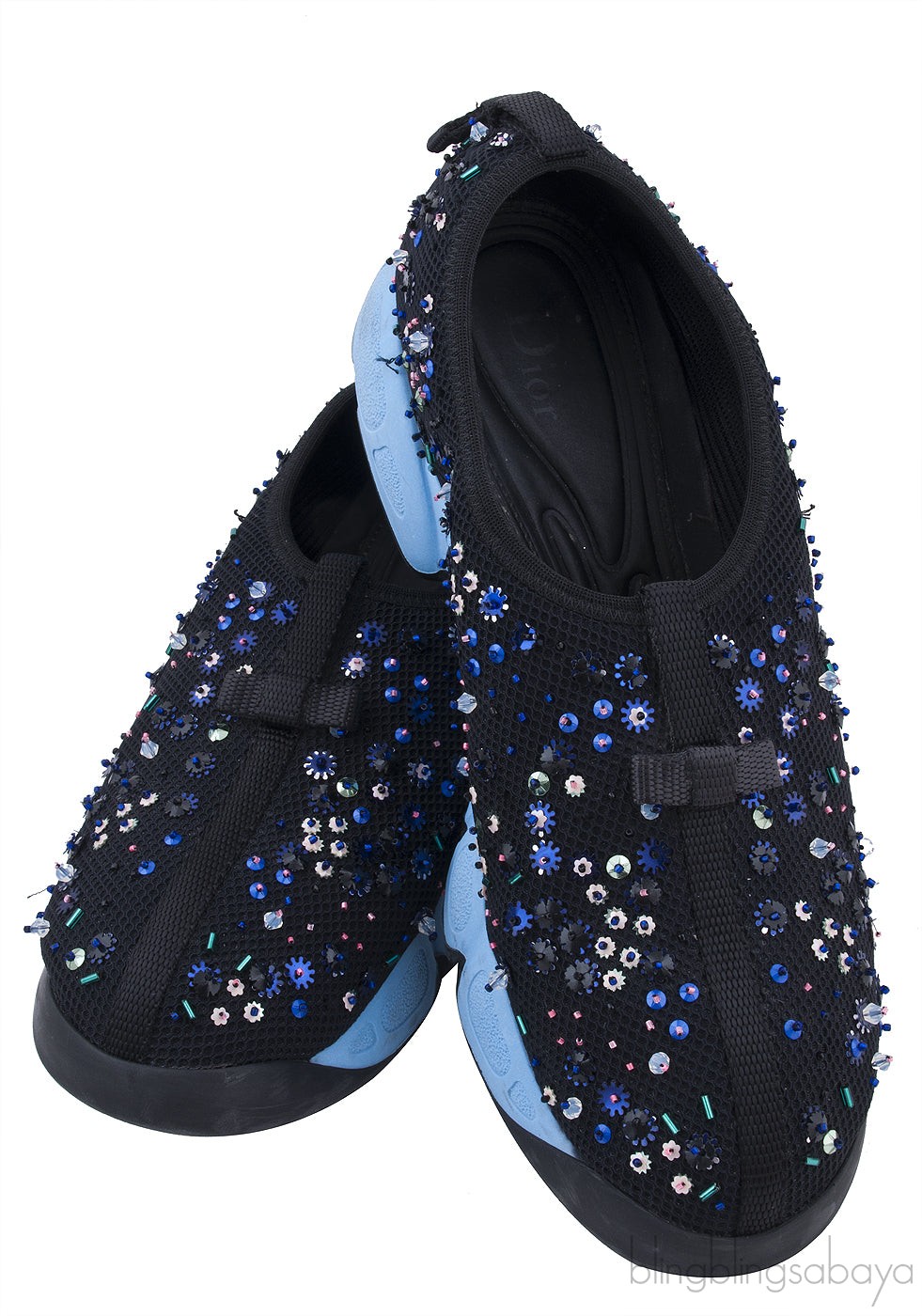 Sequin Black Fushion Sneakers
