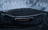 CHYC Clutch in Black Patent