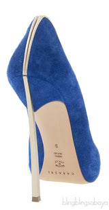 Blue Suede Chic Pump*
