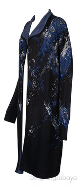 Metallic Multicolor Long Cardigan