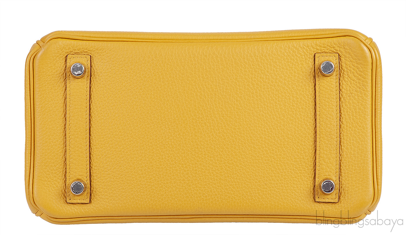 Birkin 25 Jaune Ambre Togo PHW