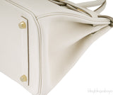 Birkin 30 Craie Togo GHW