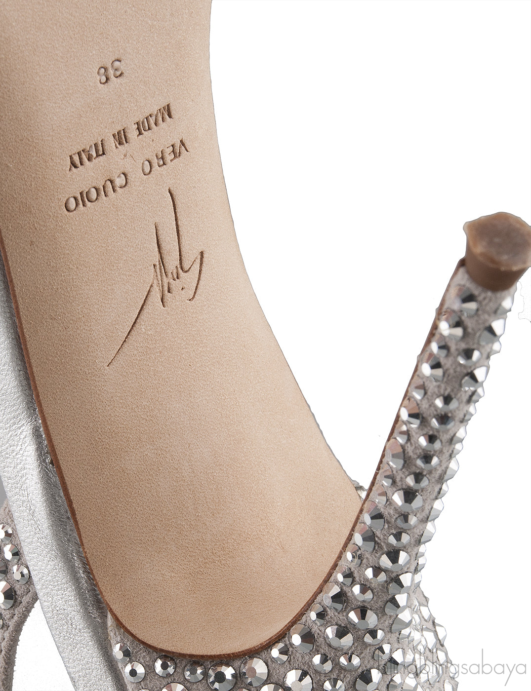Mystico Silver Crystal Sandals