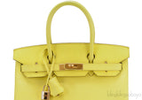 Birkin 30 Epsom Soufre