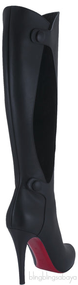 Black Leather & Suede Boots