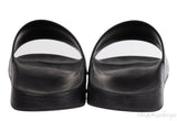 Givenchy Black Logo Print Pool Rubber Slides