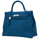 Kelly 35 Bleu de Galice Togo Retourne