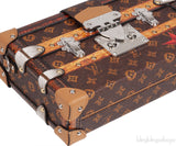 Monogram Brown Trim  Petite Malle PHW