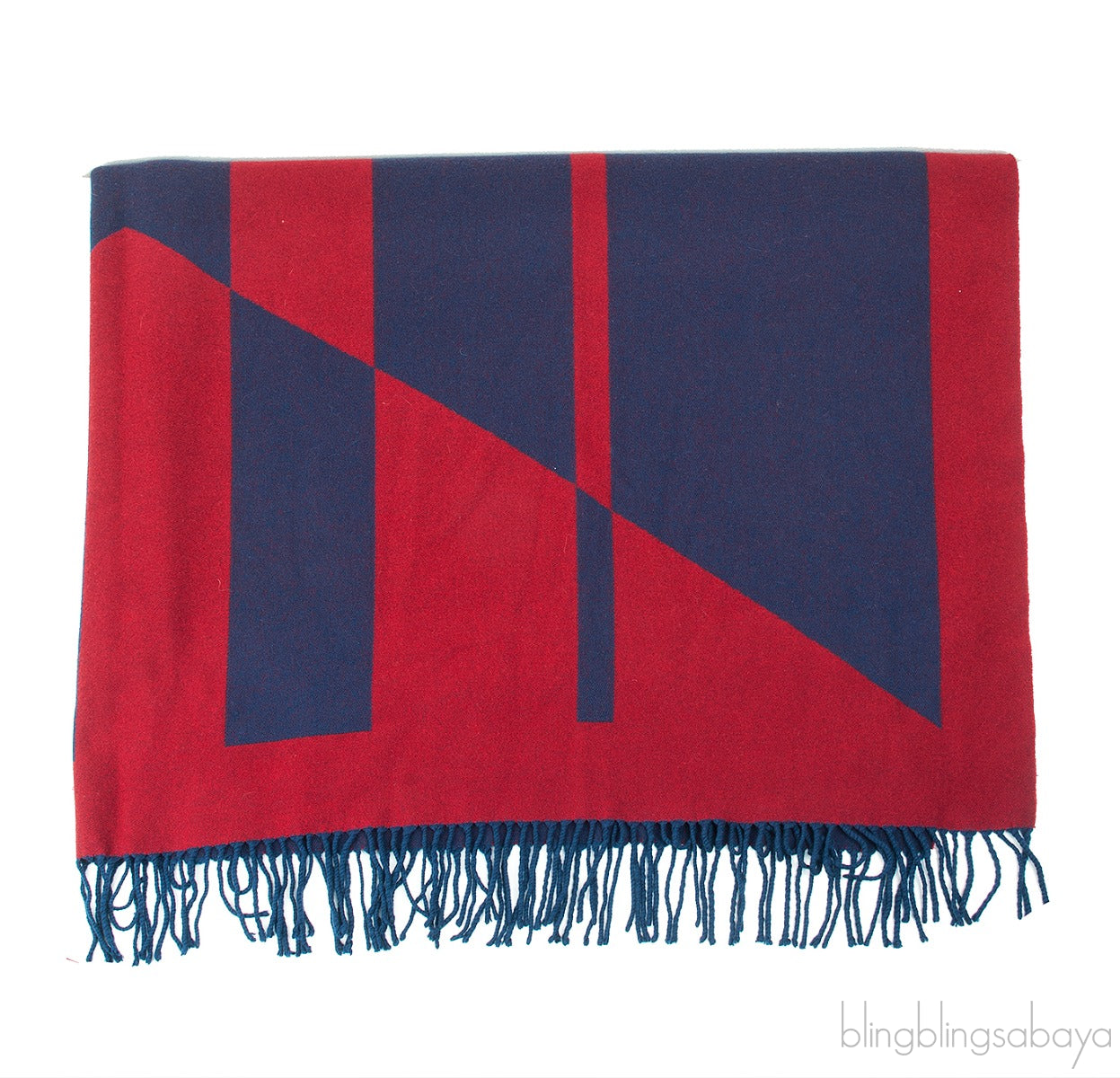 Red & Blue Blanket Throw