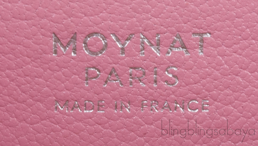 Moynat Rejane PM Pink Nilo Crocodile