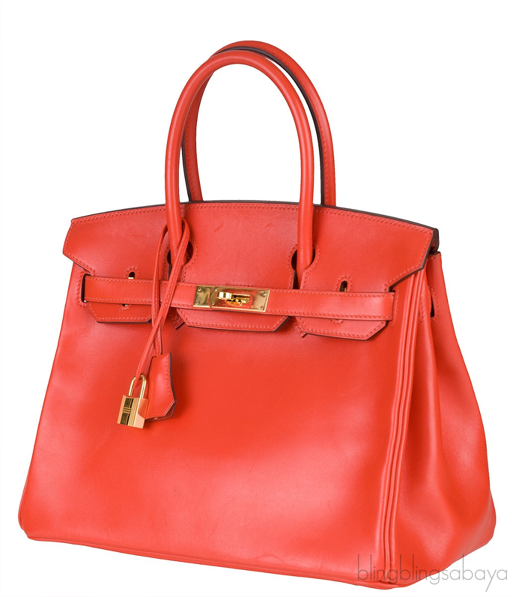 Birkin 30 Tadelakt Capucine GHW