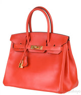 Birkin 30 Tadelakt Capucine GHW