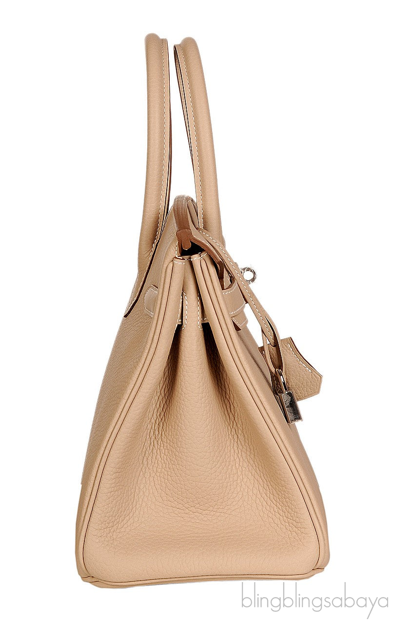Birkin 30 Argile Taurillon Clem