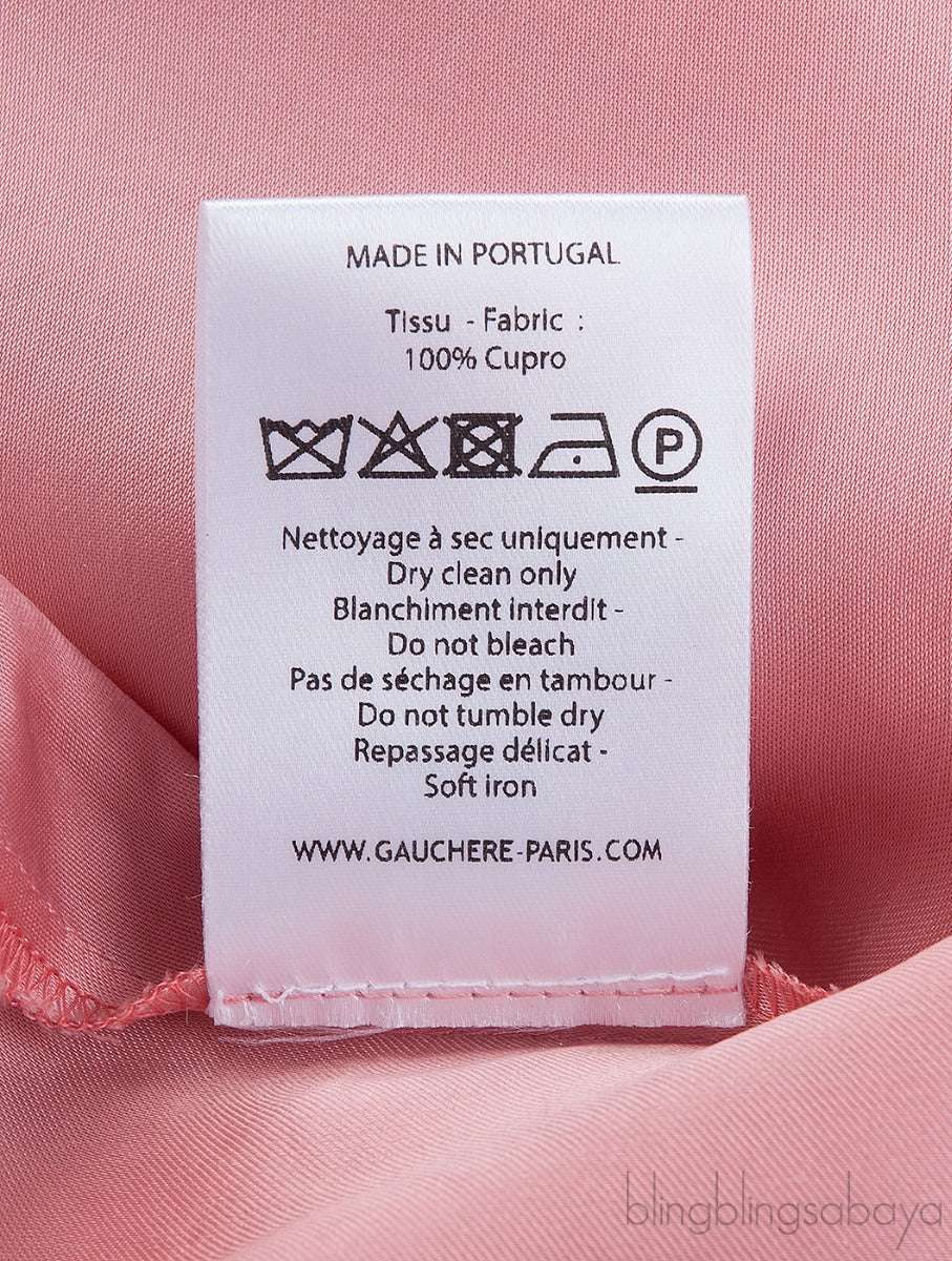 Old Rose Silk Satin Top & Skirt