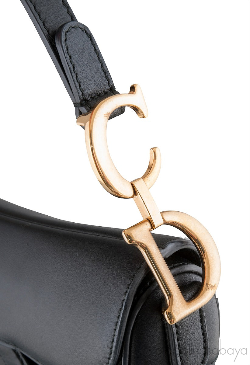 Black Saddle Bag