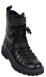 Black Berenice Combat Boots