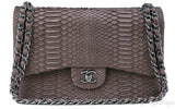 Jumbo CC Brown Python Flap