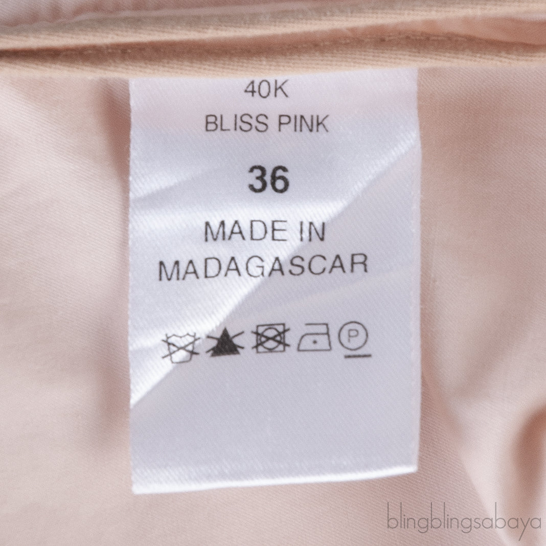 Bliss Pink Off-shoulder Belted Mini Dress
