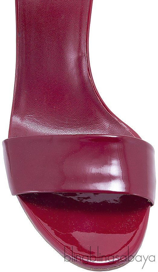 Red \"Santander\" Cork Wedge
