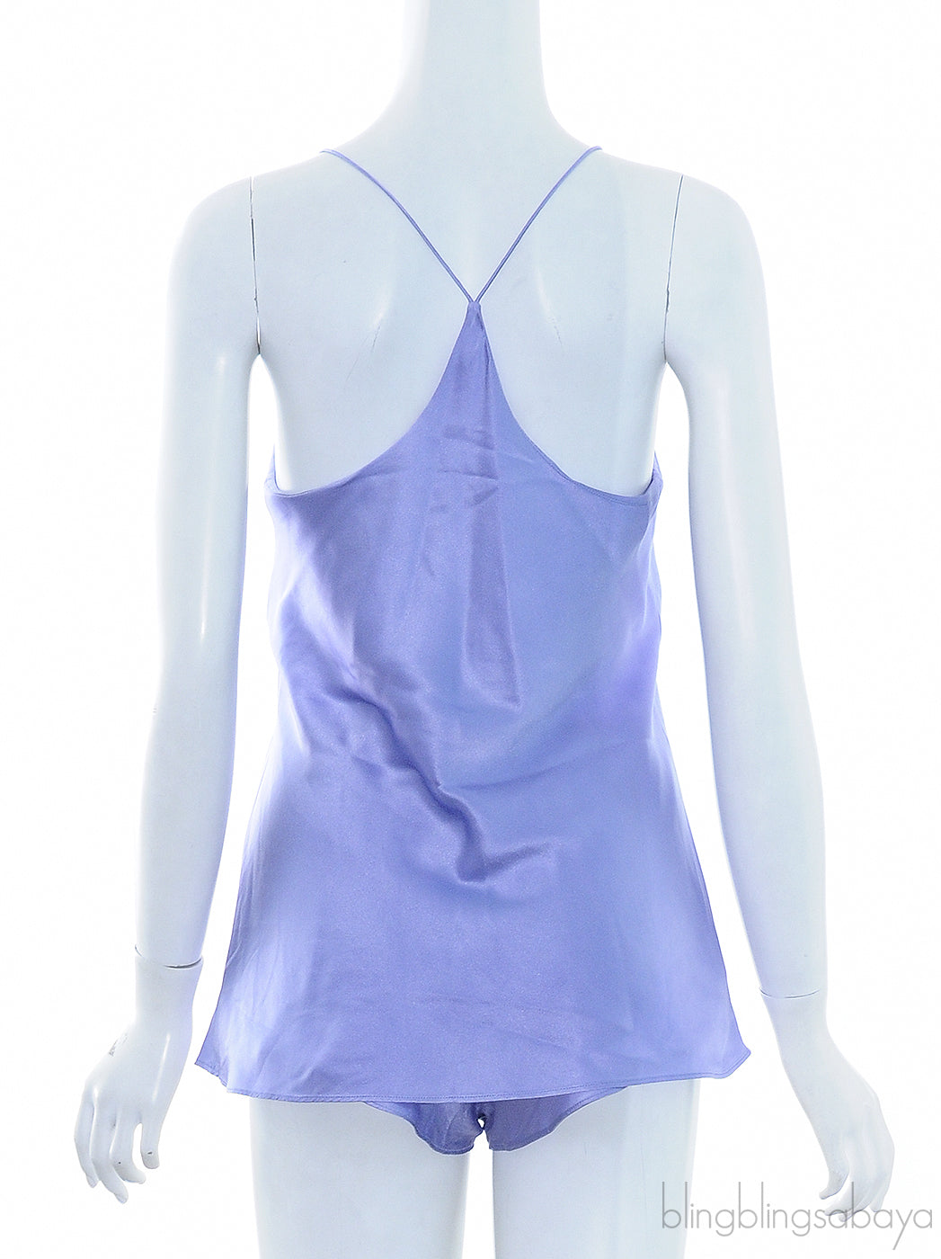 Plain Satin Camisole Set