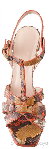 Python Tribute Platform Sandals