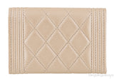 Gold Quilted Card Holder