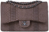 Jumbo CC Brown Python Flap
