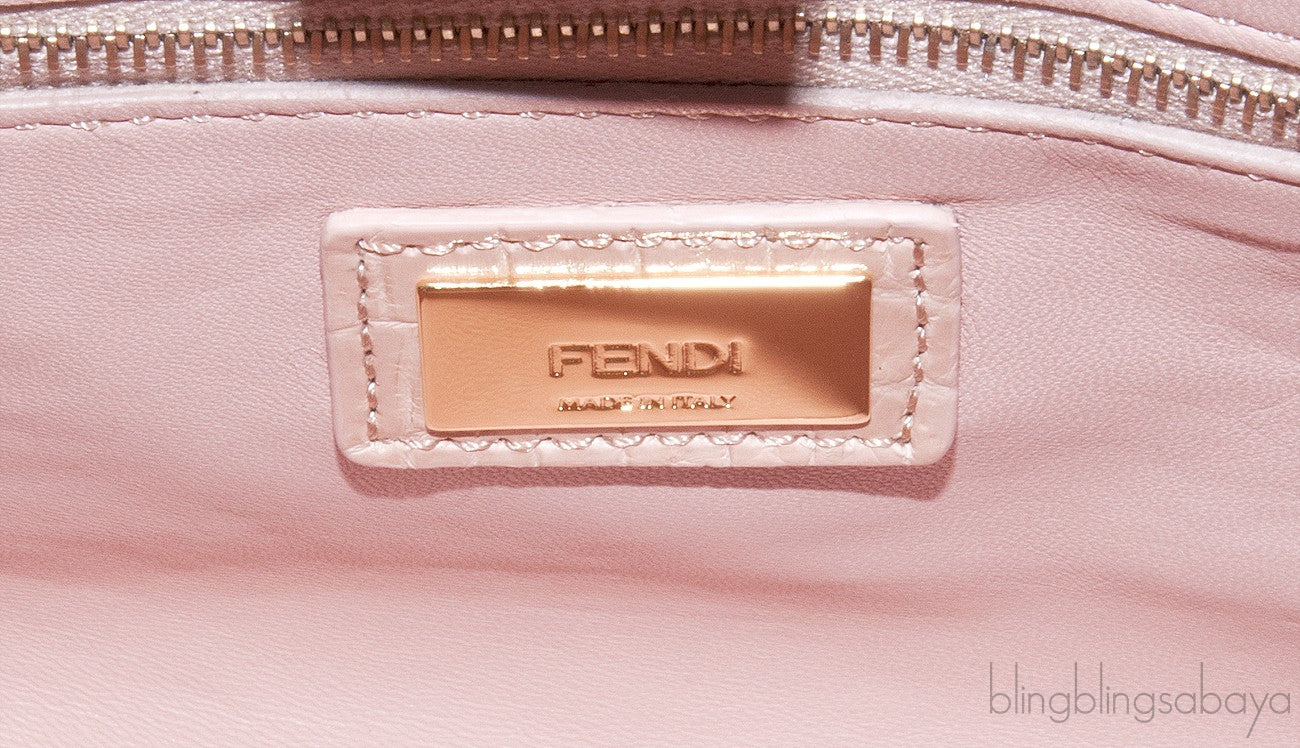 Mini Baby Pink Crocodile Peekaboo