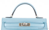 Kelly 20 Bleu Zephyr Epsom Sellier PHW