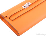 Kelly Classique To Go Wallet Apricot PHW